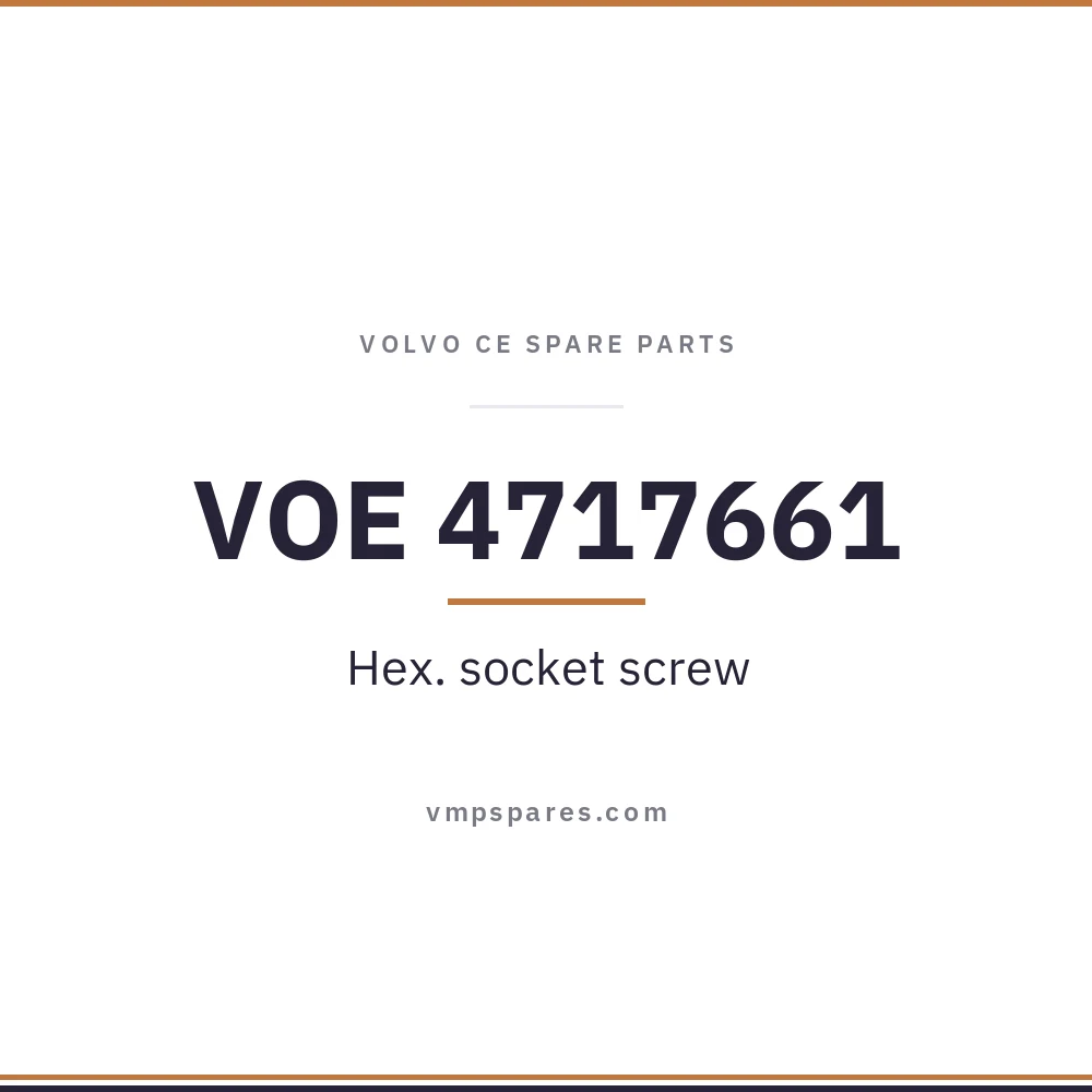 VOE 4717661 – Hex. socket screw