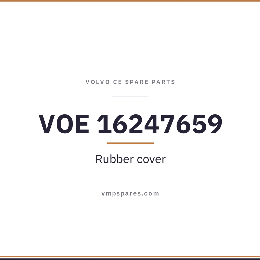 VOE 16247659 – Rubber cover