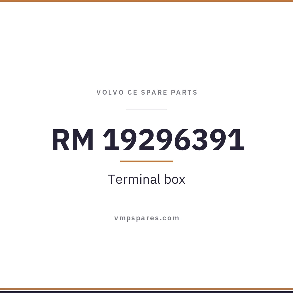 RM 19296391 – Terminal box