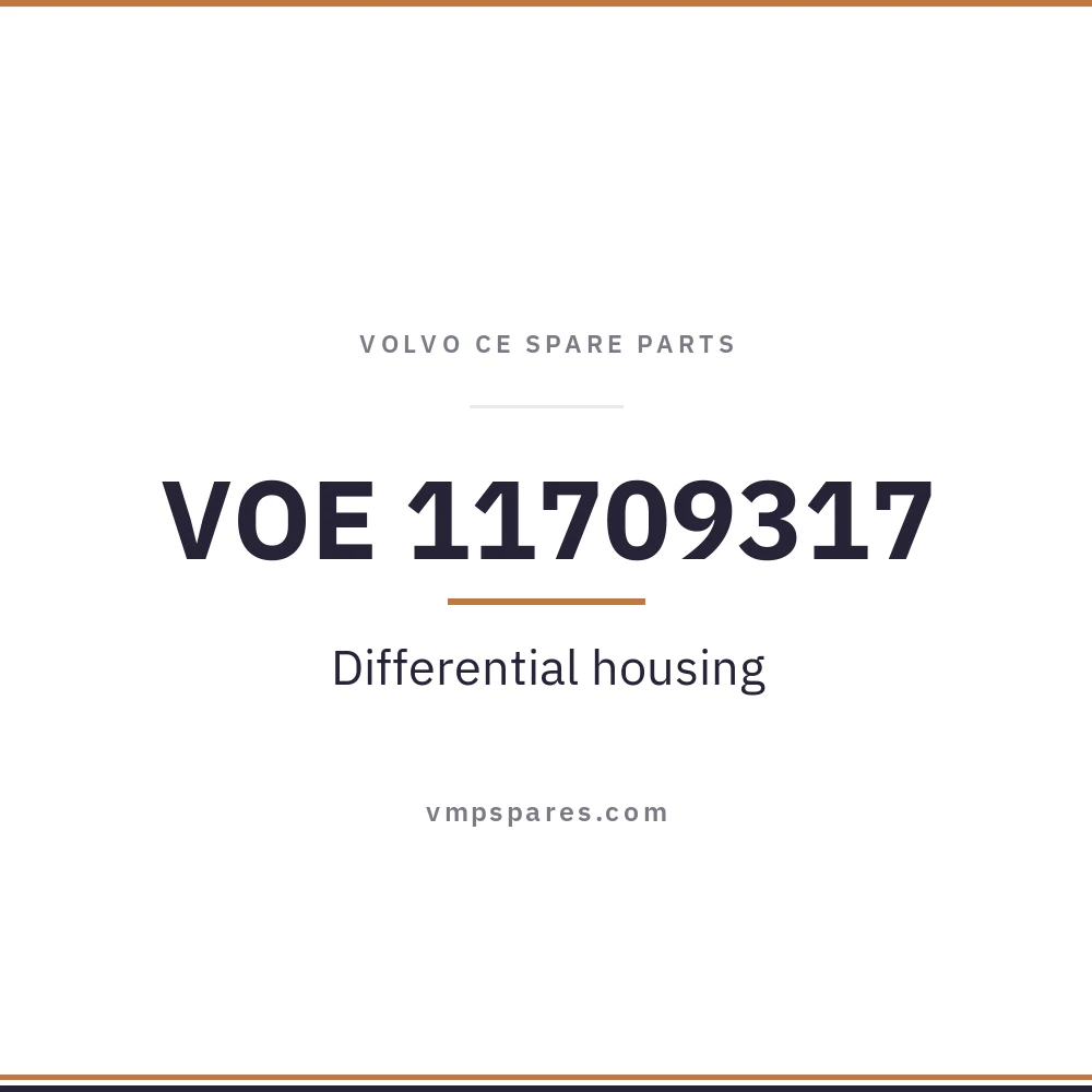 VOE 11709317 – Differential housing