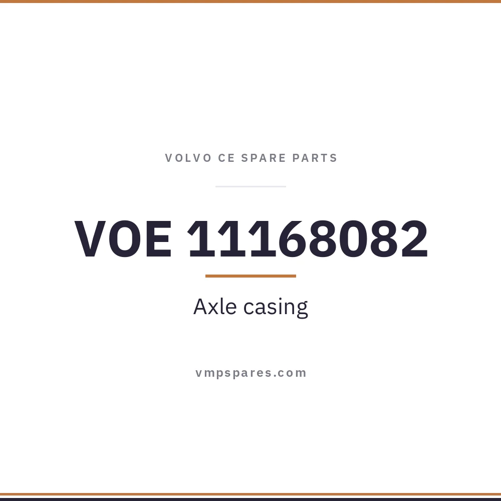 VOE 11168082 – Axle casing