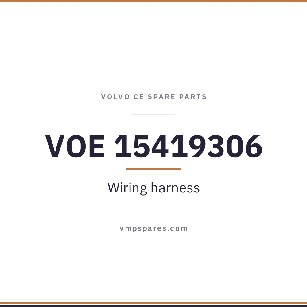 VOE 15419306 – Wiring harness