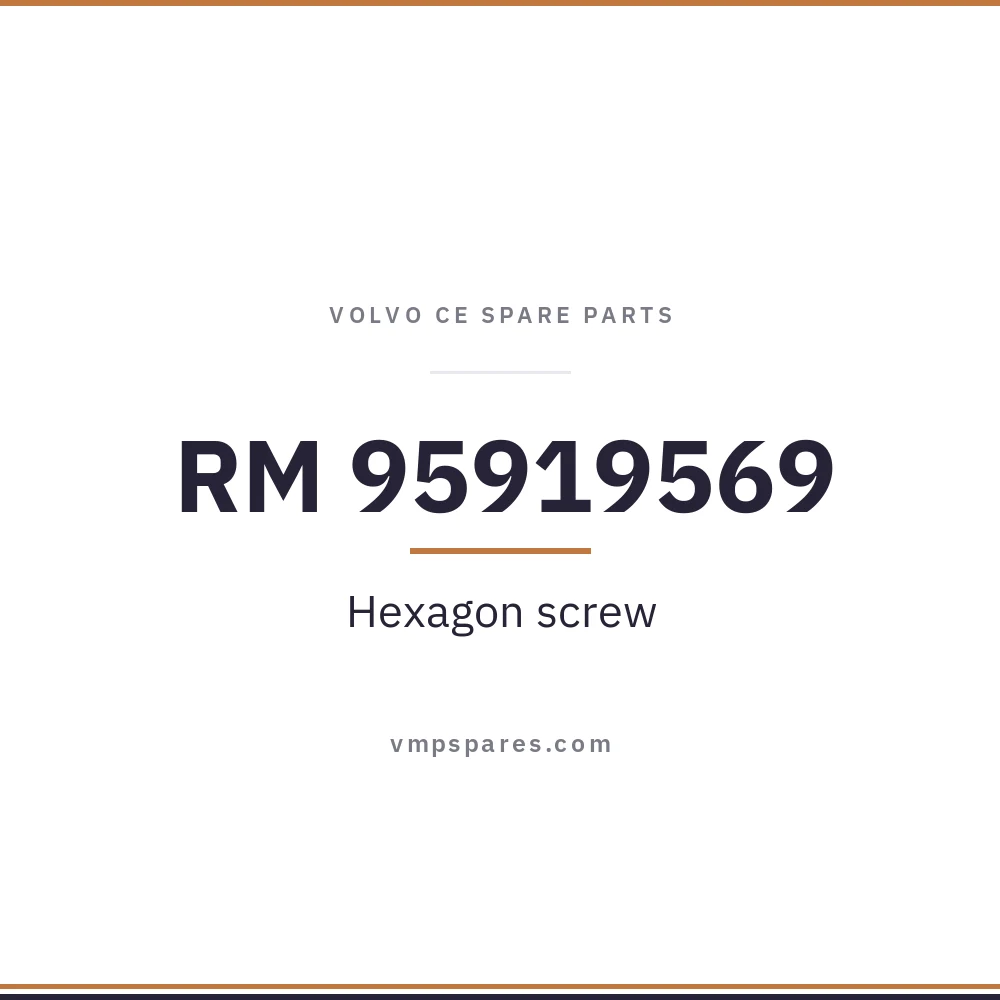 RM 95919569 – Hexagon screw