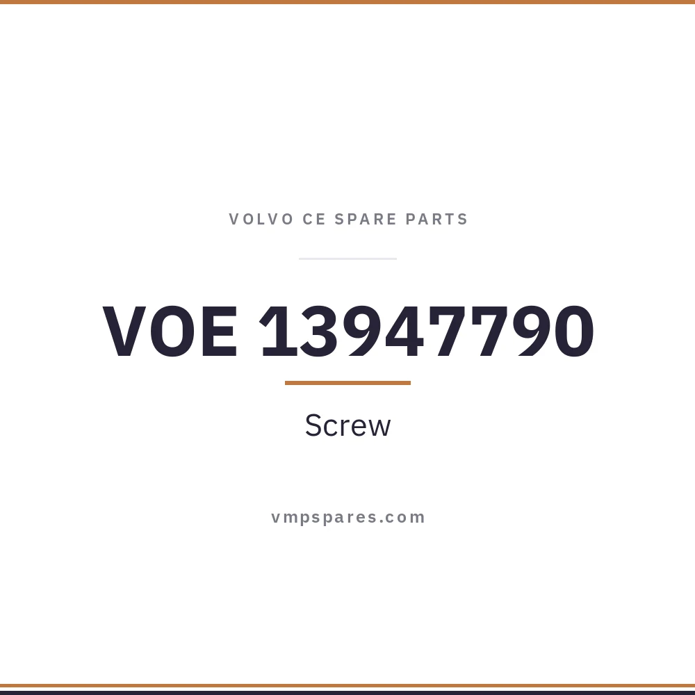 VOE 13947790 – Screw