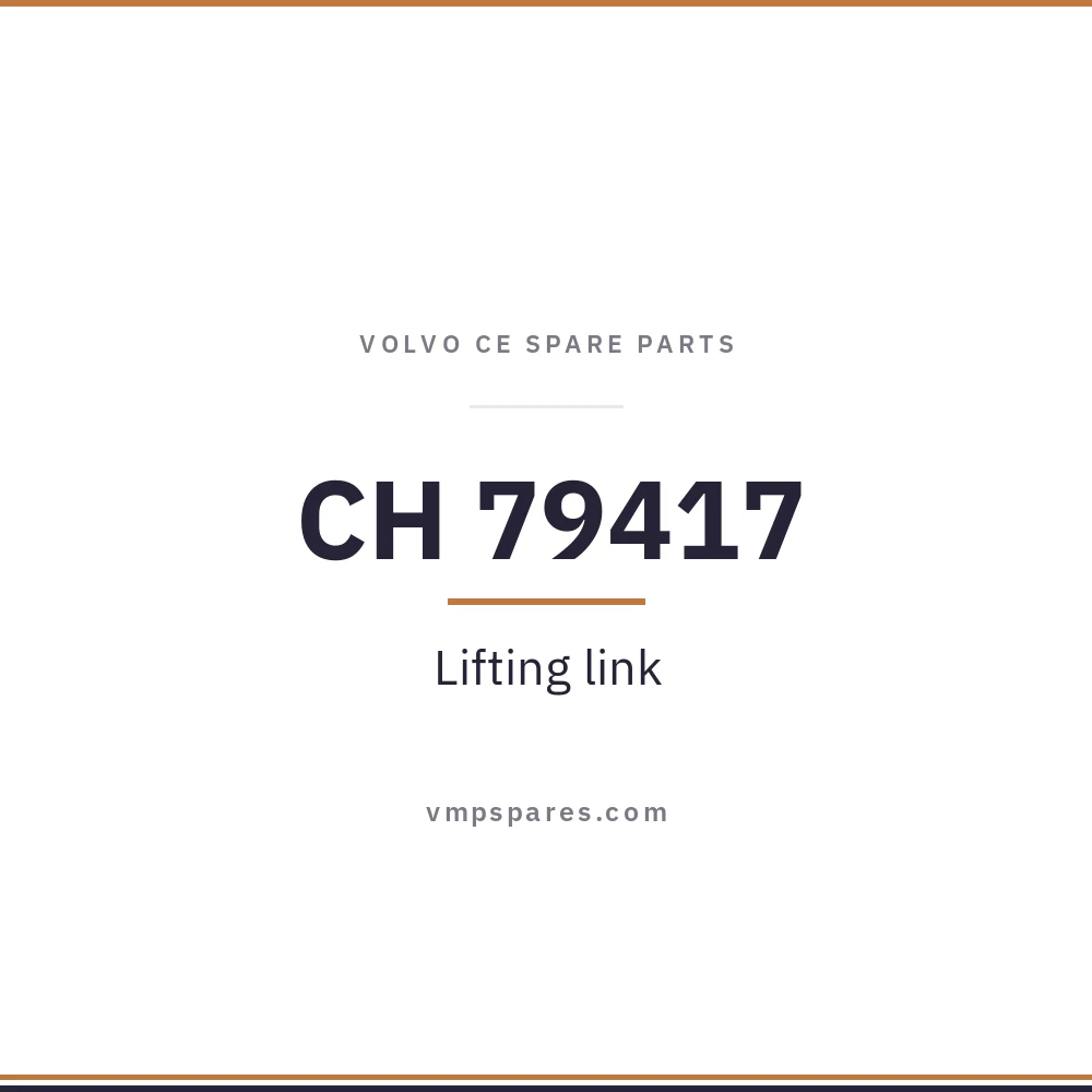 CH 79417 – Lifting link
