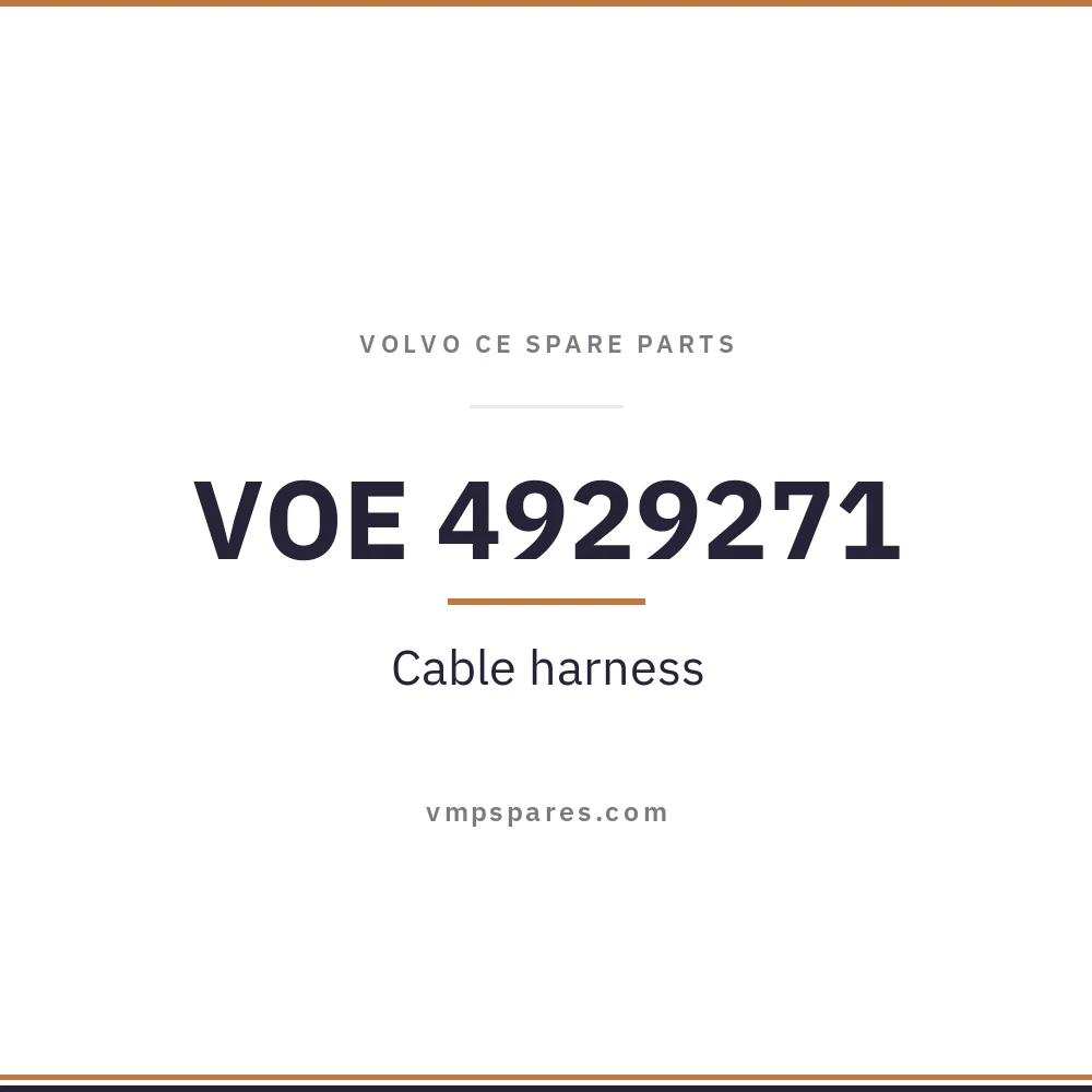 VOE 4929271 – Cable harness