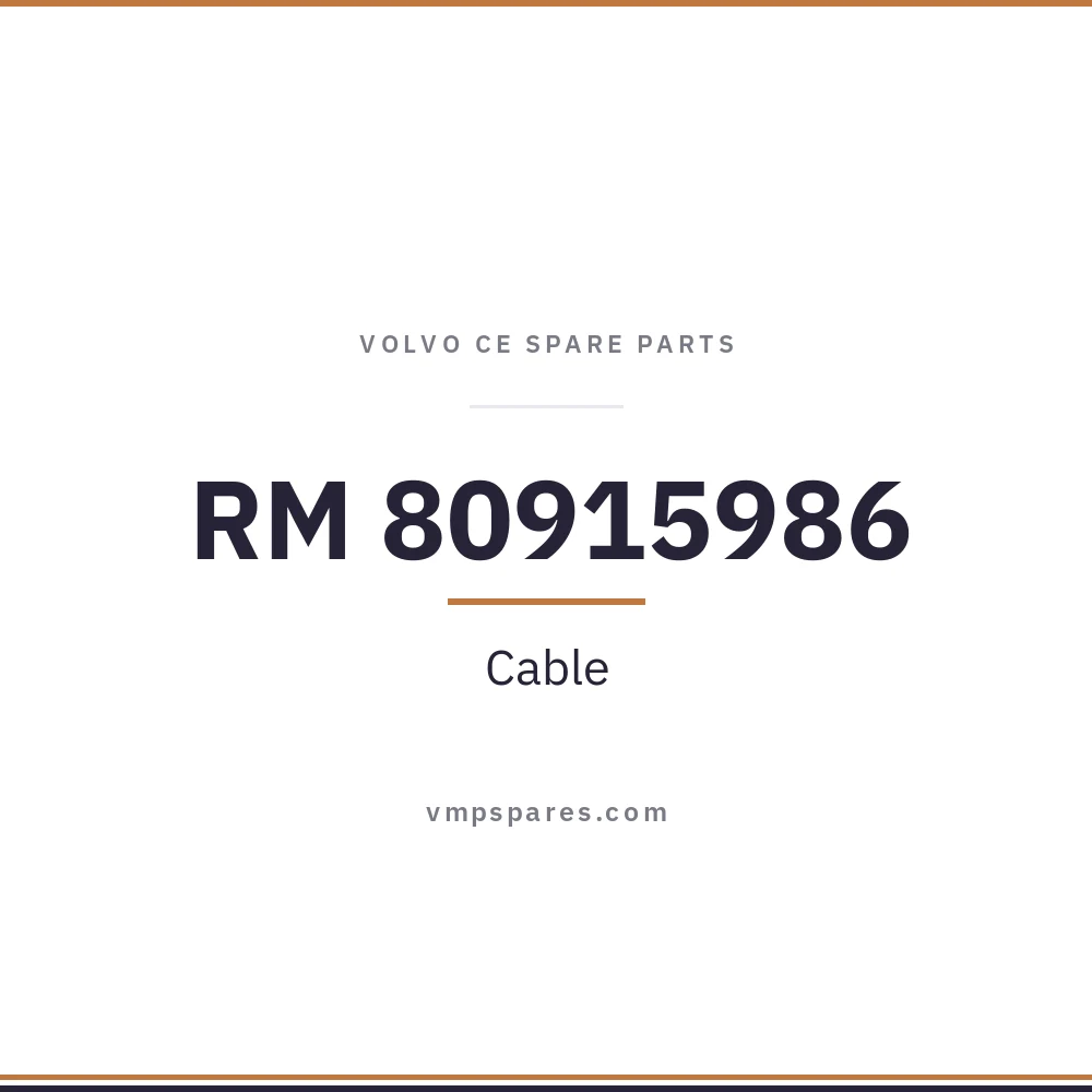RM 80915986 – Cable