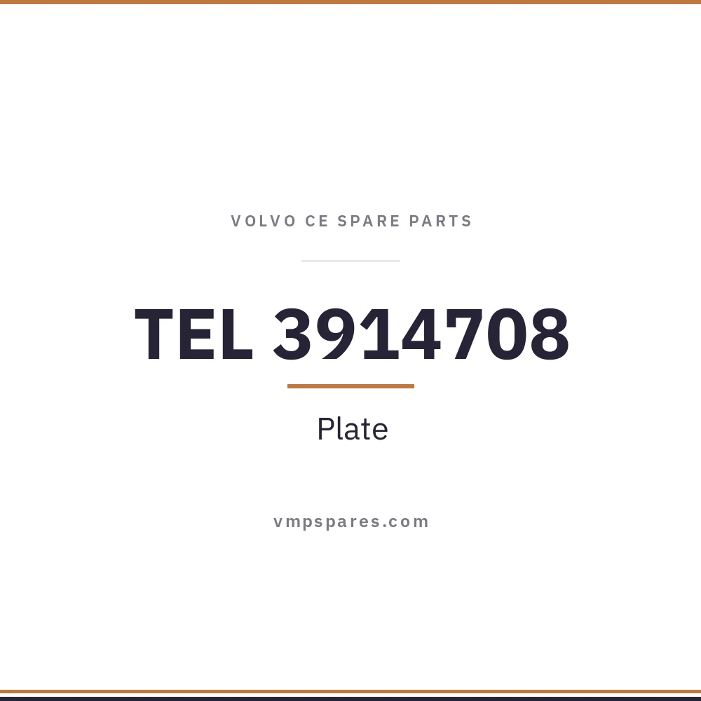 TEL 3914708 – Plate