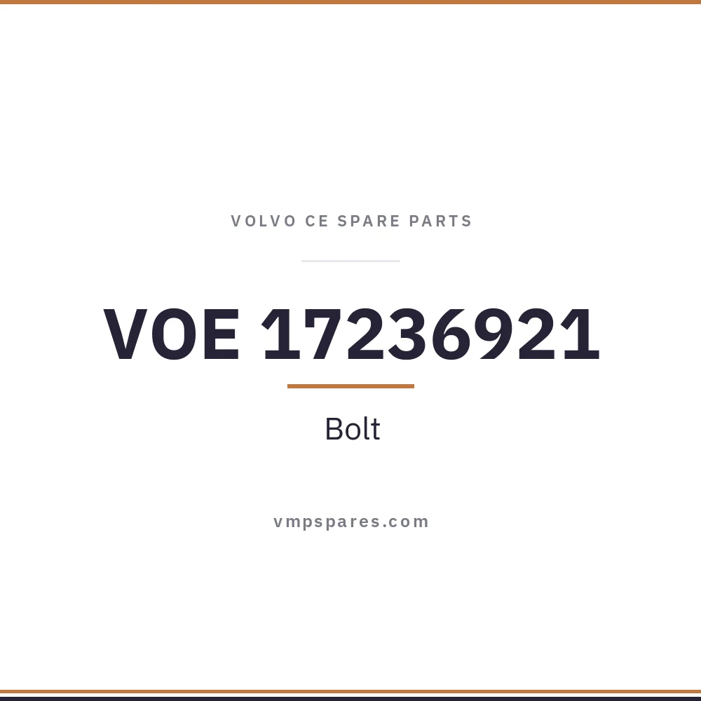 VOE 17236921 – Bolt