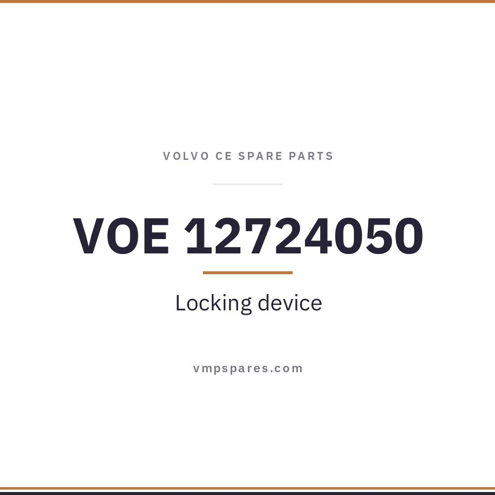 VOE 12724050 – Locking device