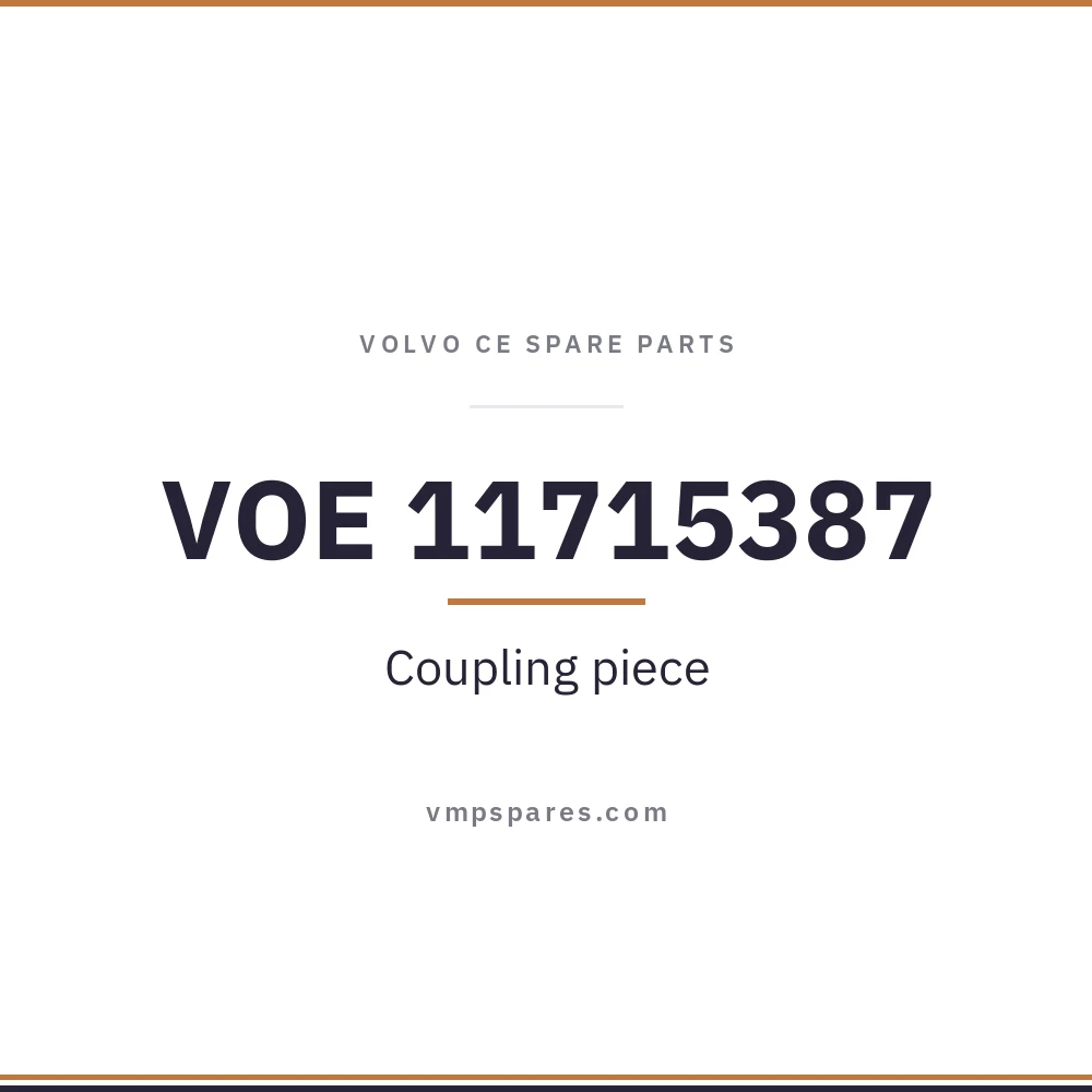 VOE 11715387 – Coupling piece