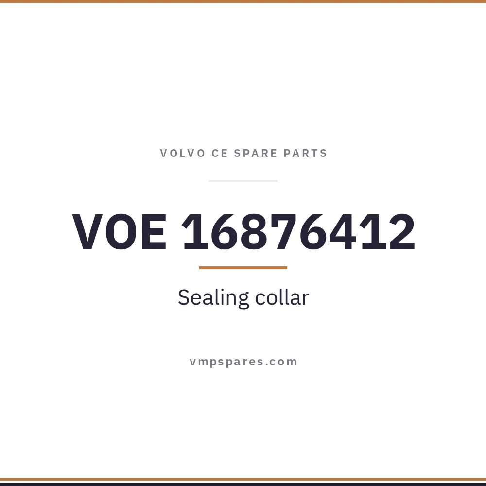 VOE 16876412 – Sealing collar