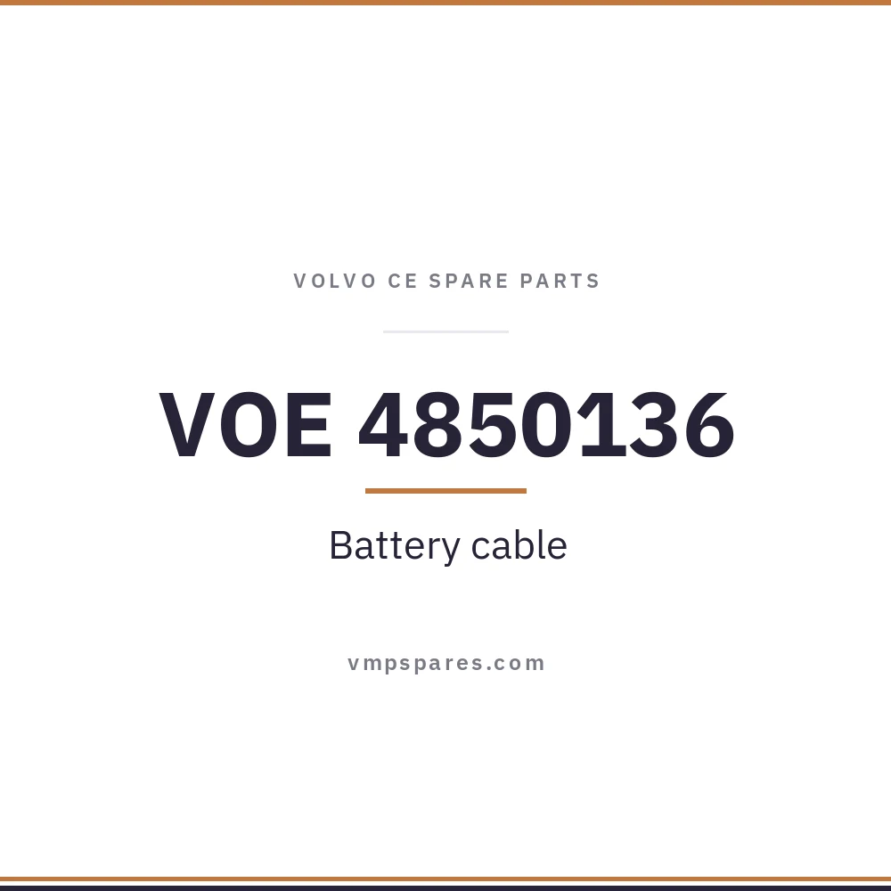 VOE 4850136 – Battery cable