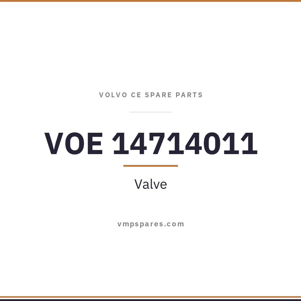 VOE 14714011 – Valve