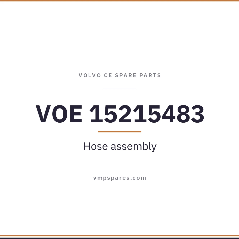 VOE 15215483 – Hose assembly