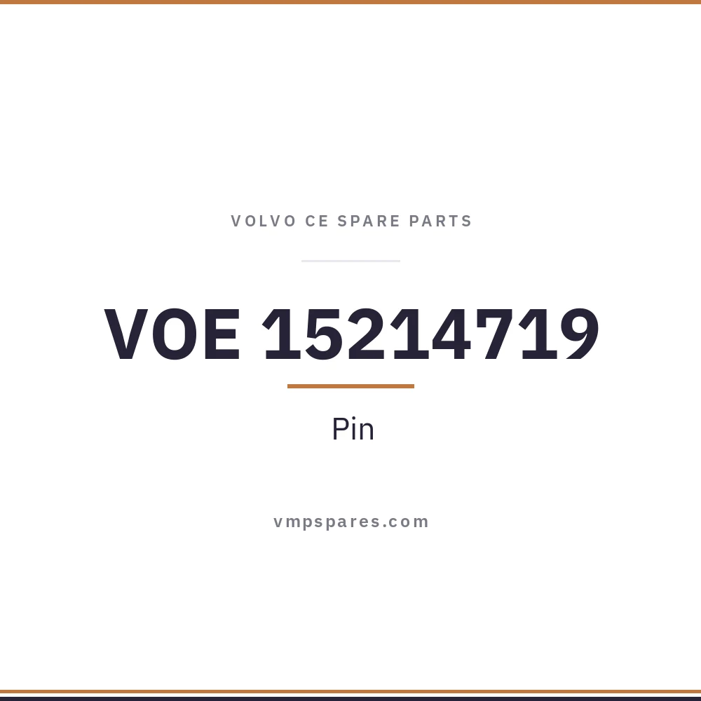 VOE 15214719 – Pin