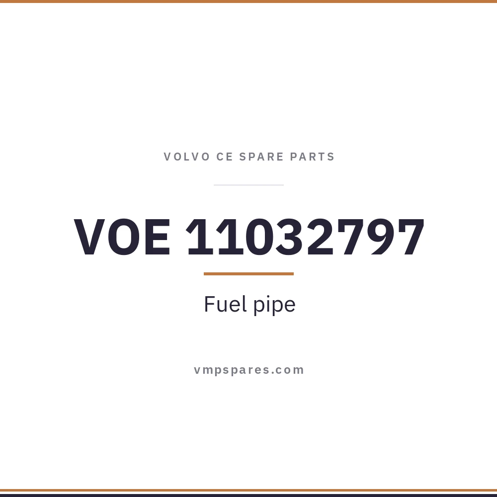 VOE 11032797 – Fuel pipe
