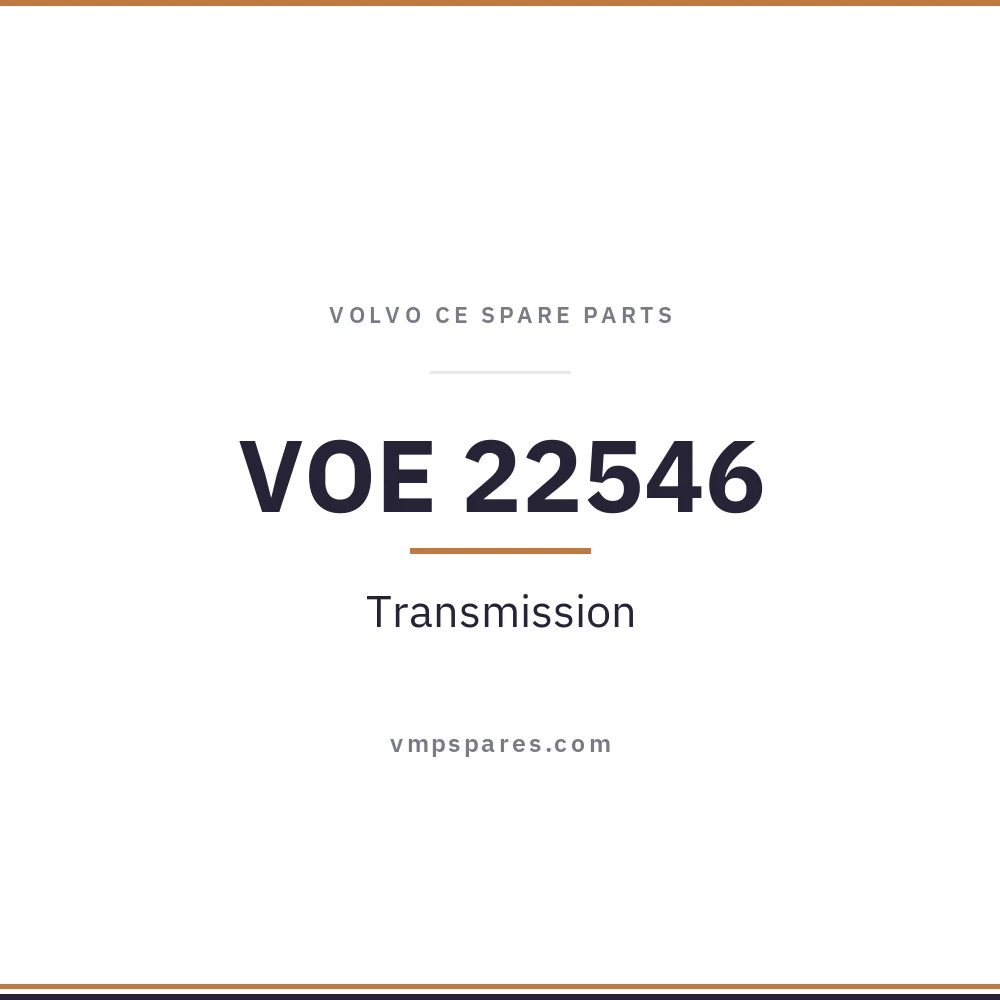 VOE 22546 – Transmission