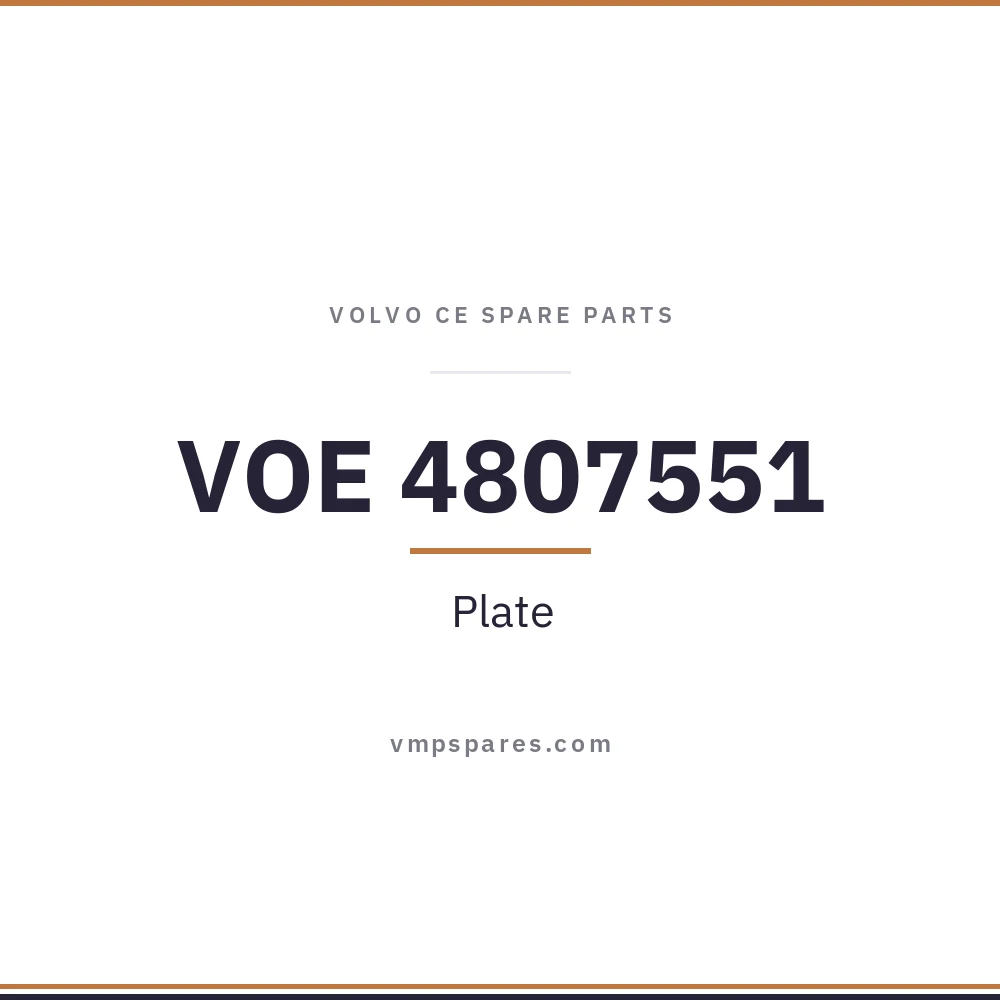 VOE 4807551 – Plate