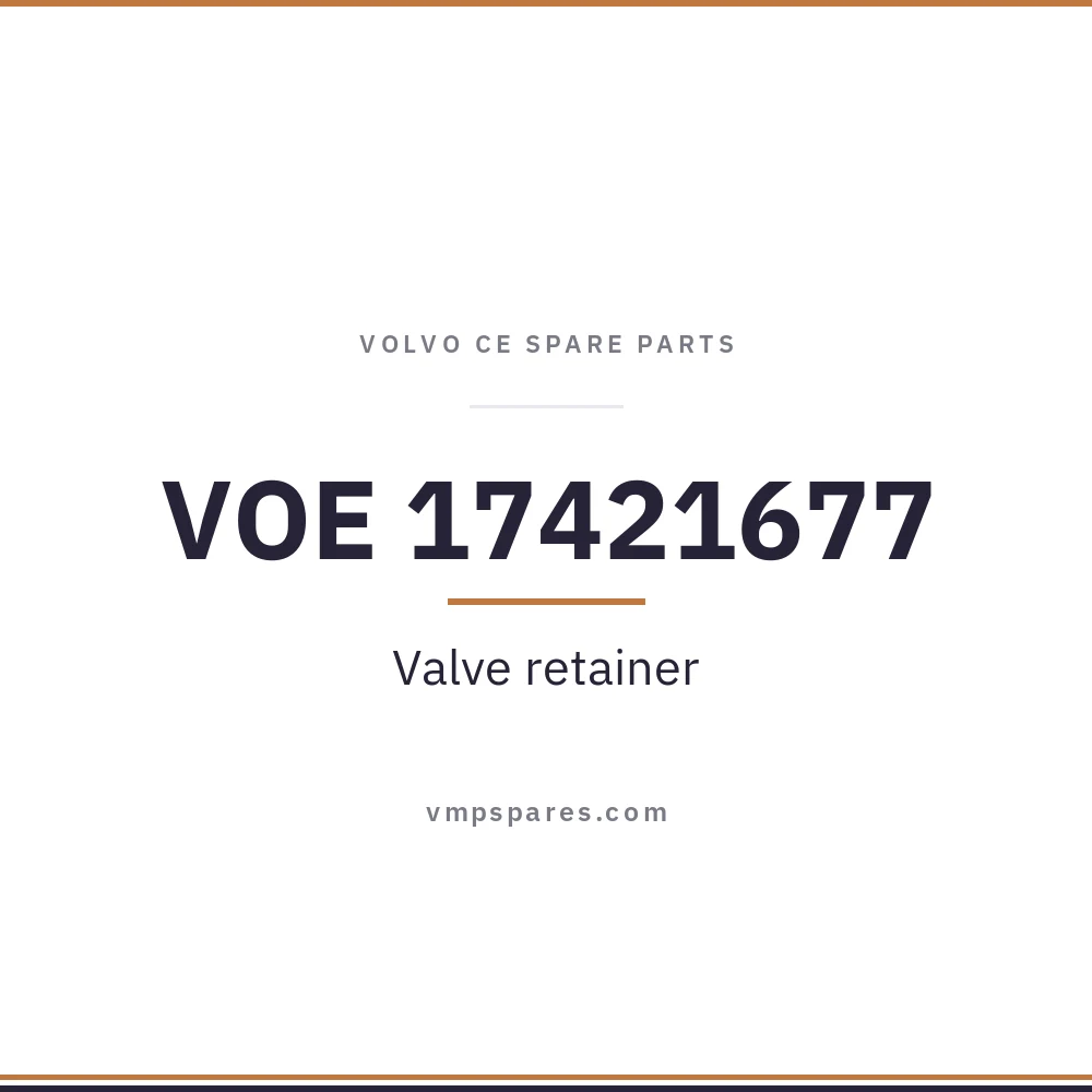 VOE 17421677 – Valve retainer