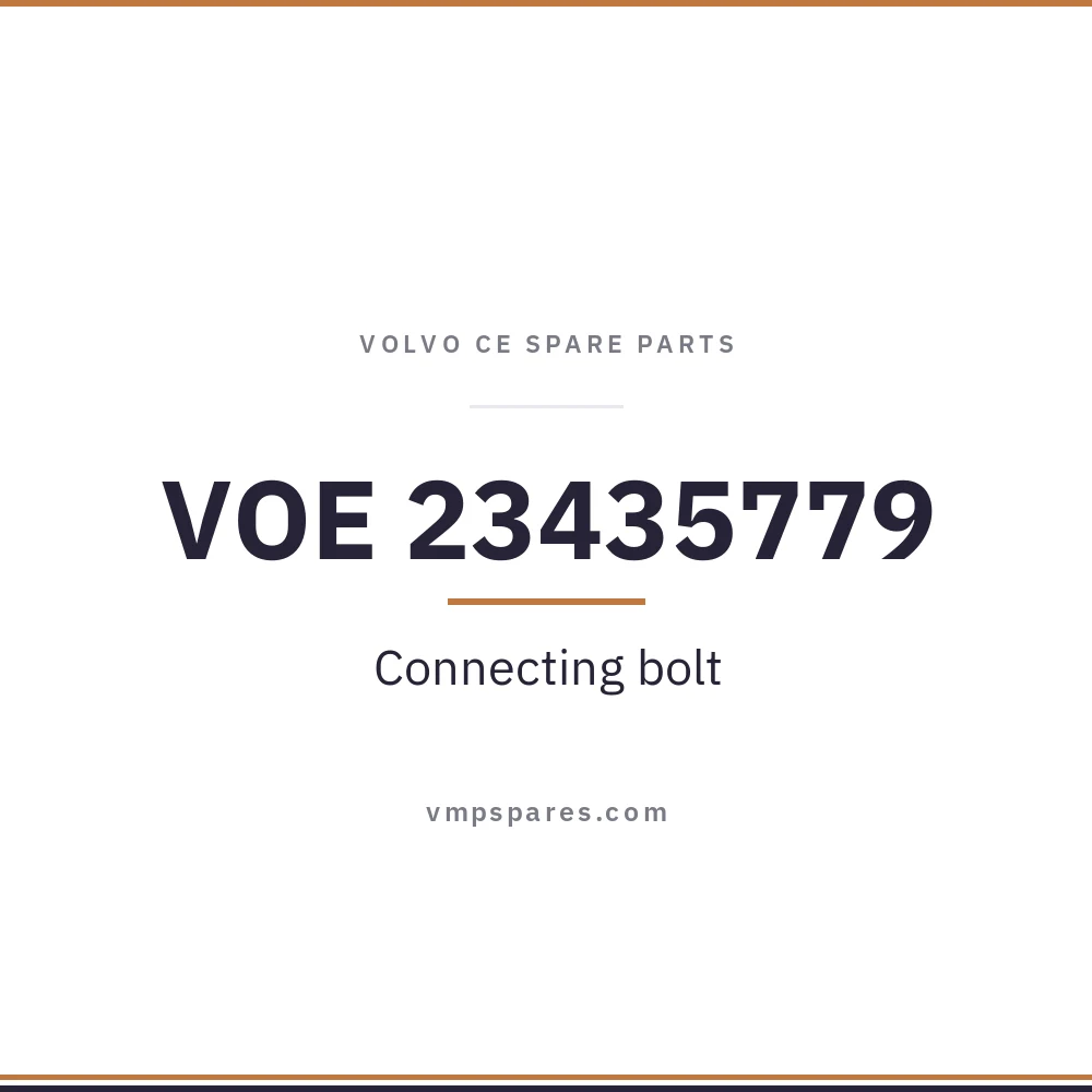 VOE 23435779 – Connecting bolt