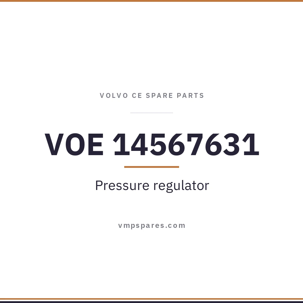 VOE 14567631 – Pressure regulator