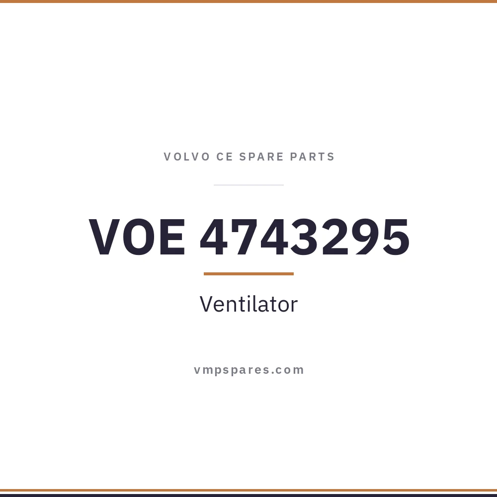 VOE 4743295 – Ventilator