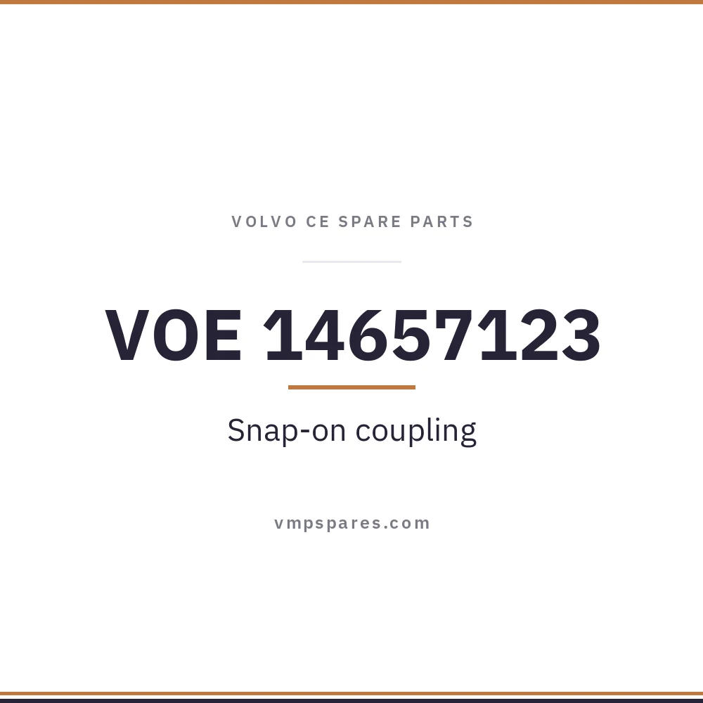VOE 14657123 – Snap-on coupling