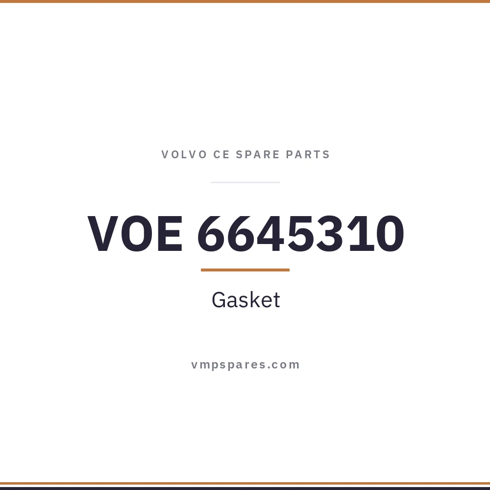 VOE 6645310 – Gasket