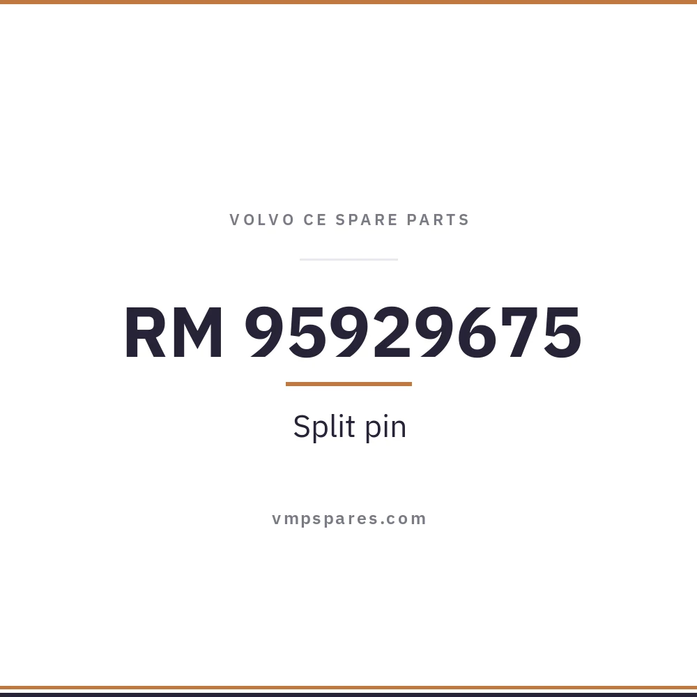 RM 95929675 – Split pin