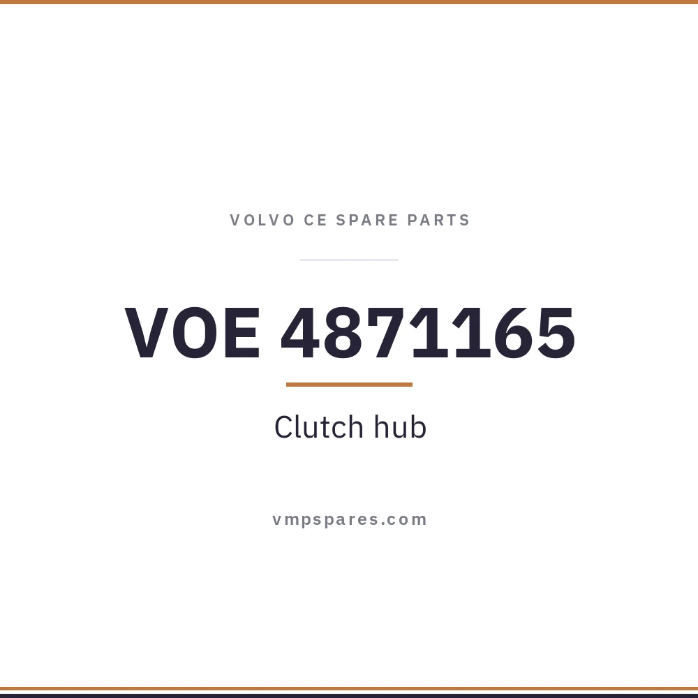 VOE 4871165 – Clutch hub