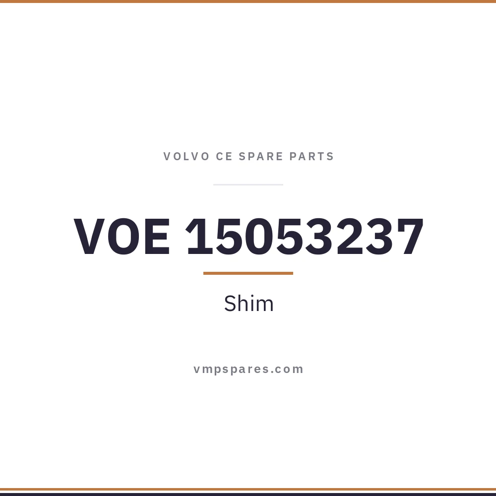 VOE 15053237 – Shim