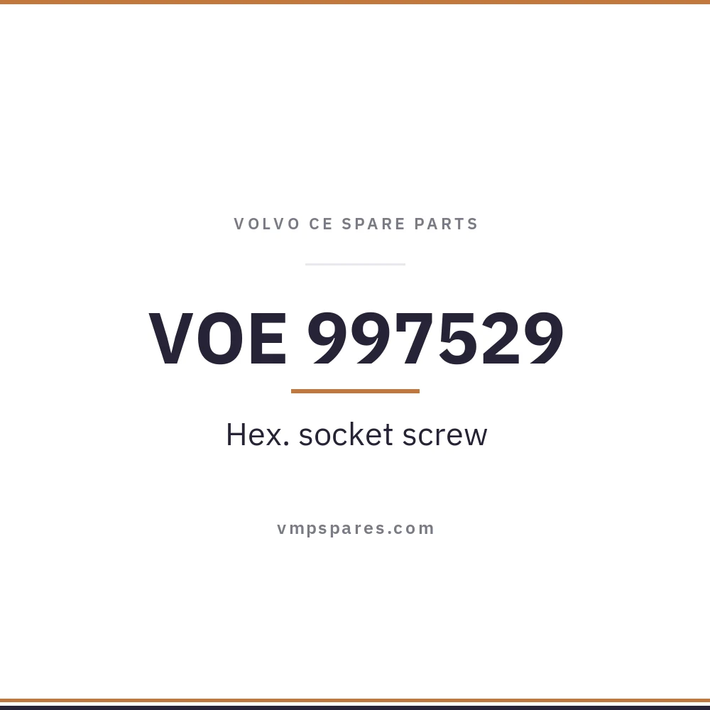 VOE 997529 – Hex. socket screw