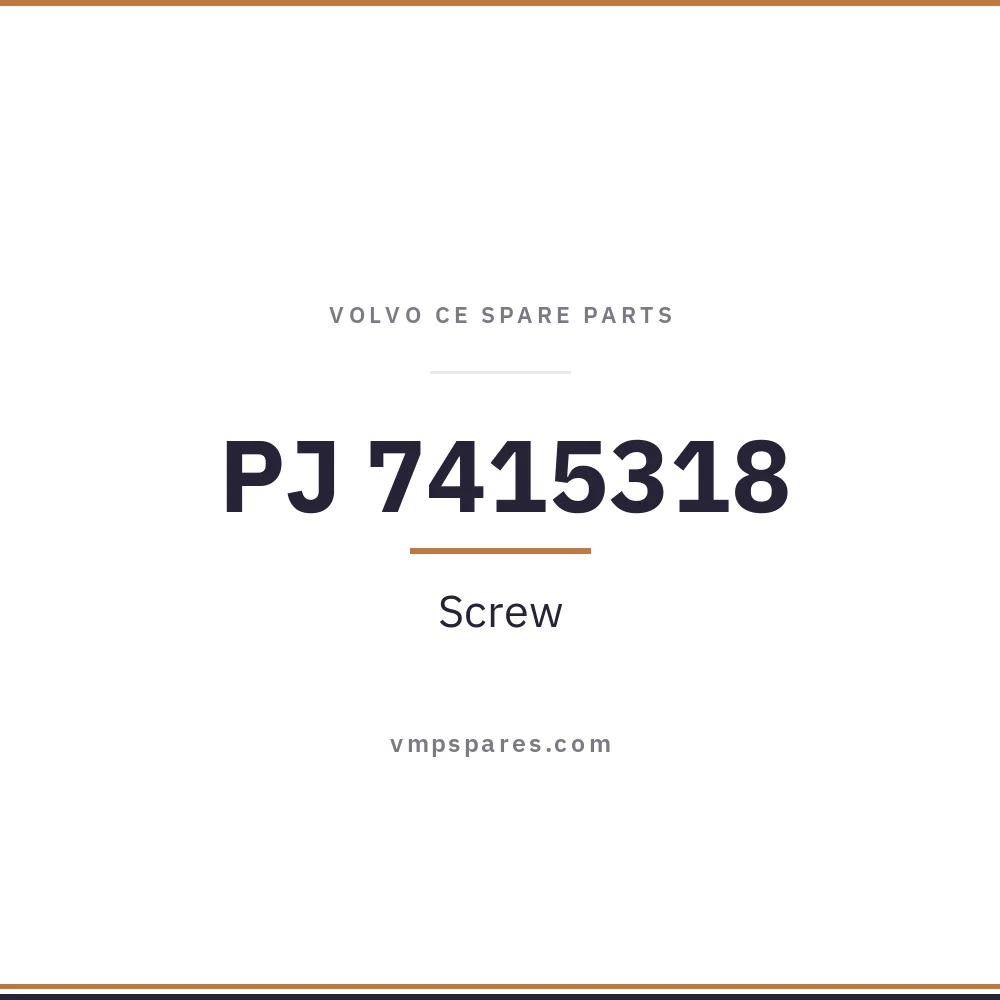 PJ 7415318 – Screw