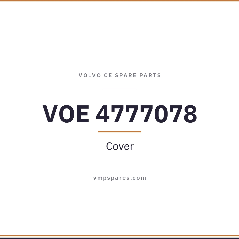 VOE 4777078 – Cover