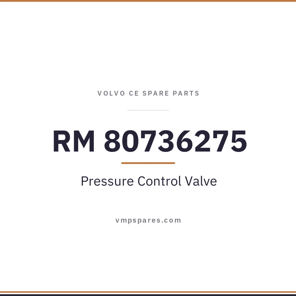 RM 80736275 – Pressure Control Valve