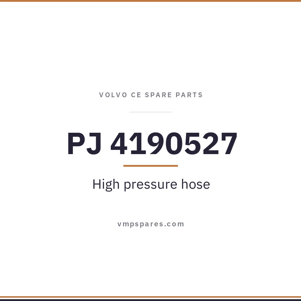 PJ 4190527 – High pressure hose