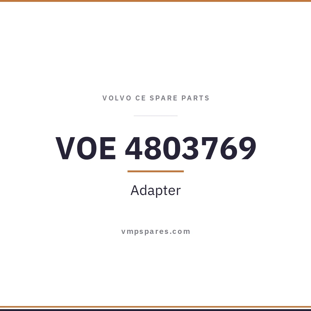 VOE 4803769 – Adapter