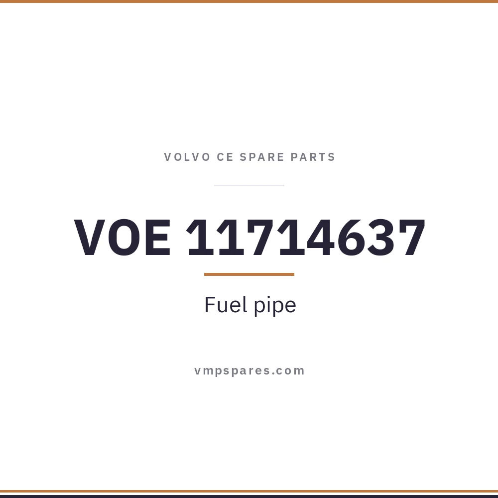 VOE 11714637 – Fuel pipe