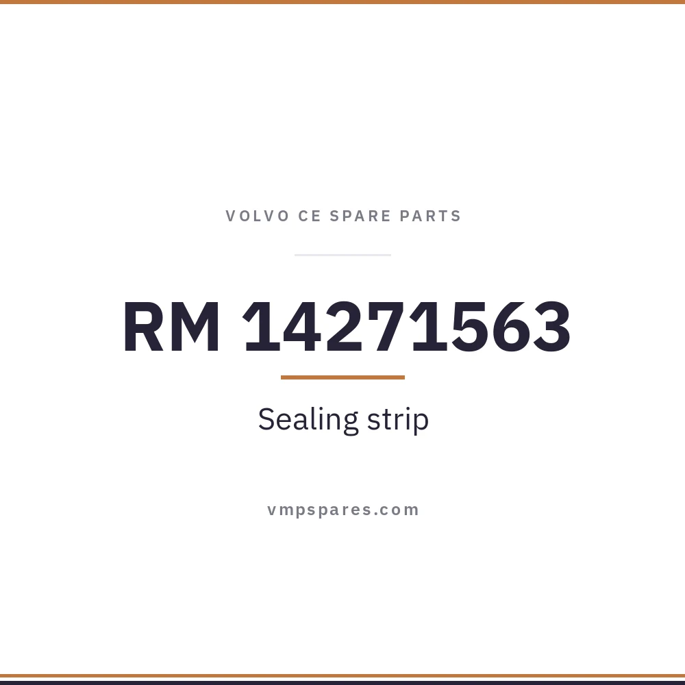RM 14271563 – Sealing strip
