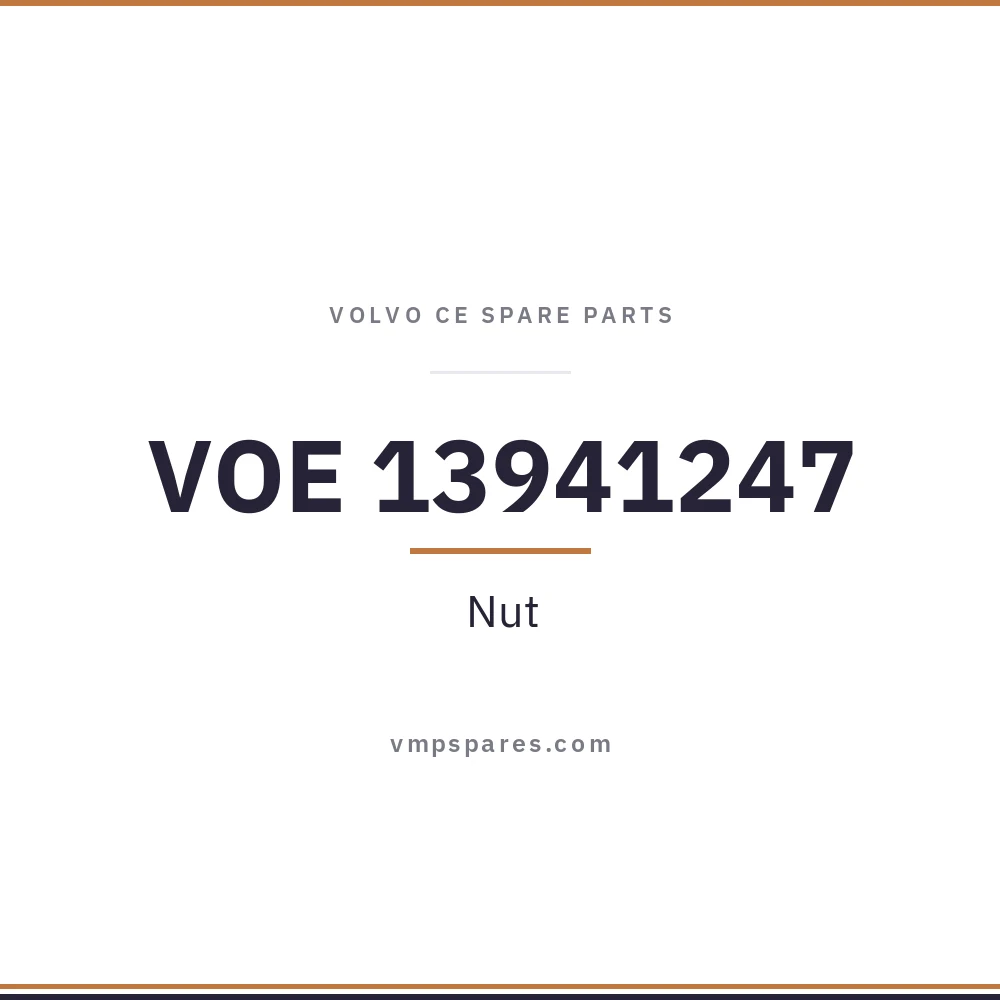 VOE 13941247 – Nut