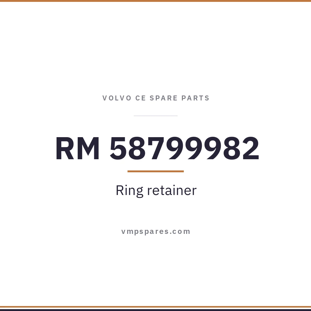 RM 58799982 – Ring retainer
