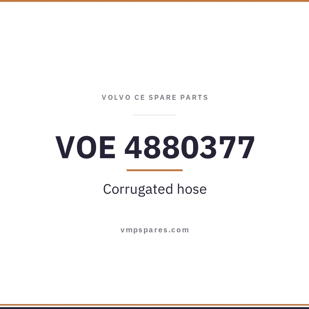 VOE 4880377 – Corrugated hose