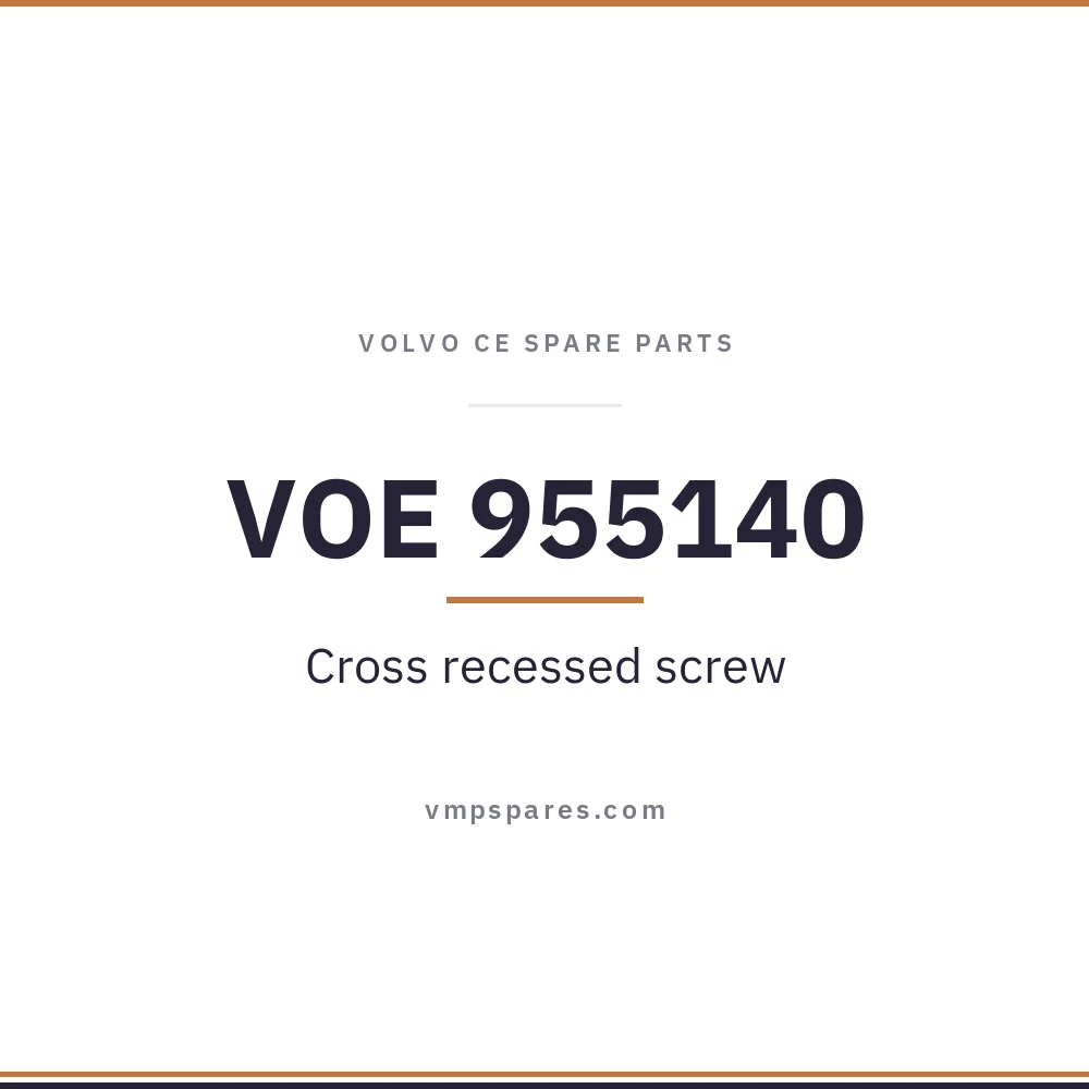VOE 955140 – Cross recessed screw