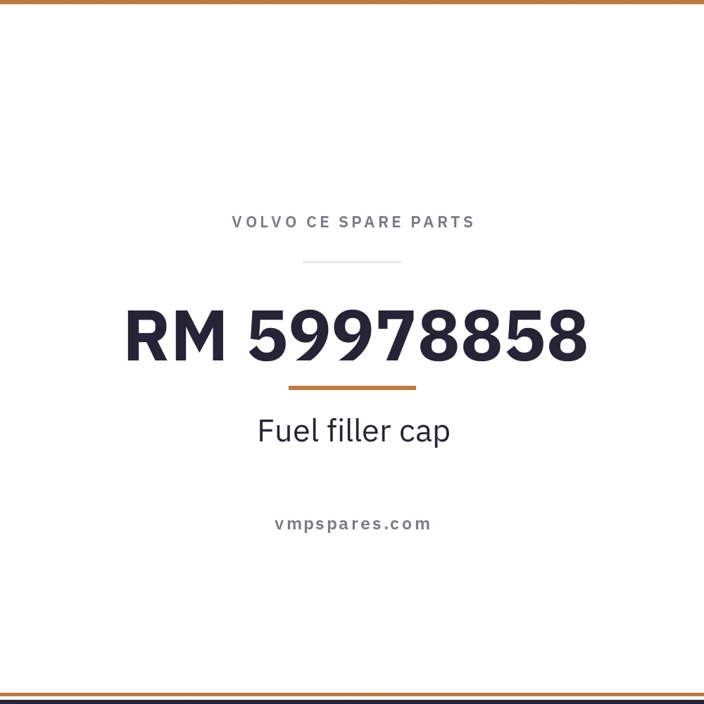 RM 59978858 – Fuel filler cap