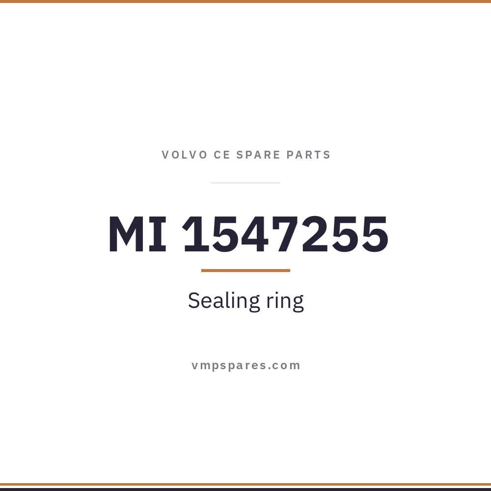 MI 1547255 – Sealing ring