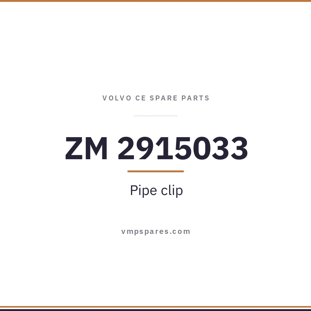 ZM 2915033 – Pipe clip