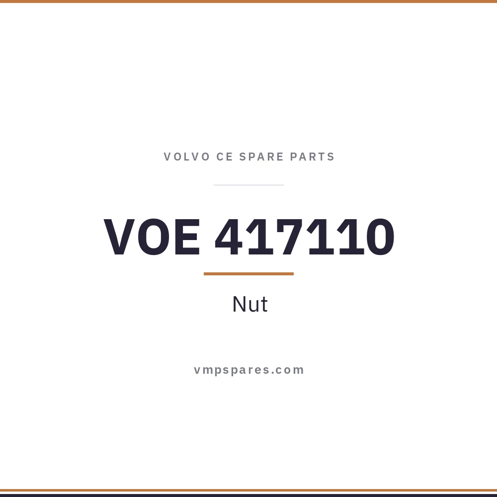 VOE 417110 – Nut