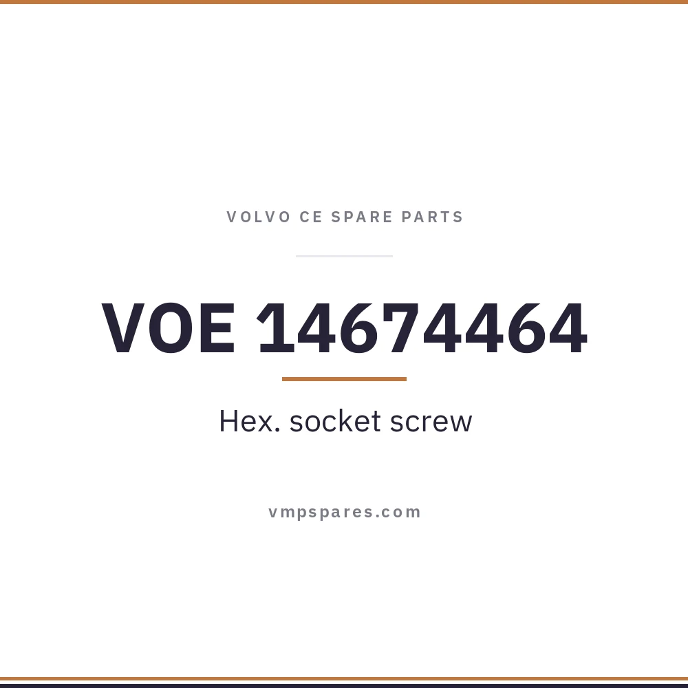 VOE 14674464 – Hex. socket screw