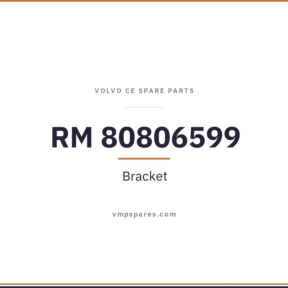 RM 80806599 – Bracket
